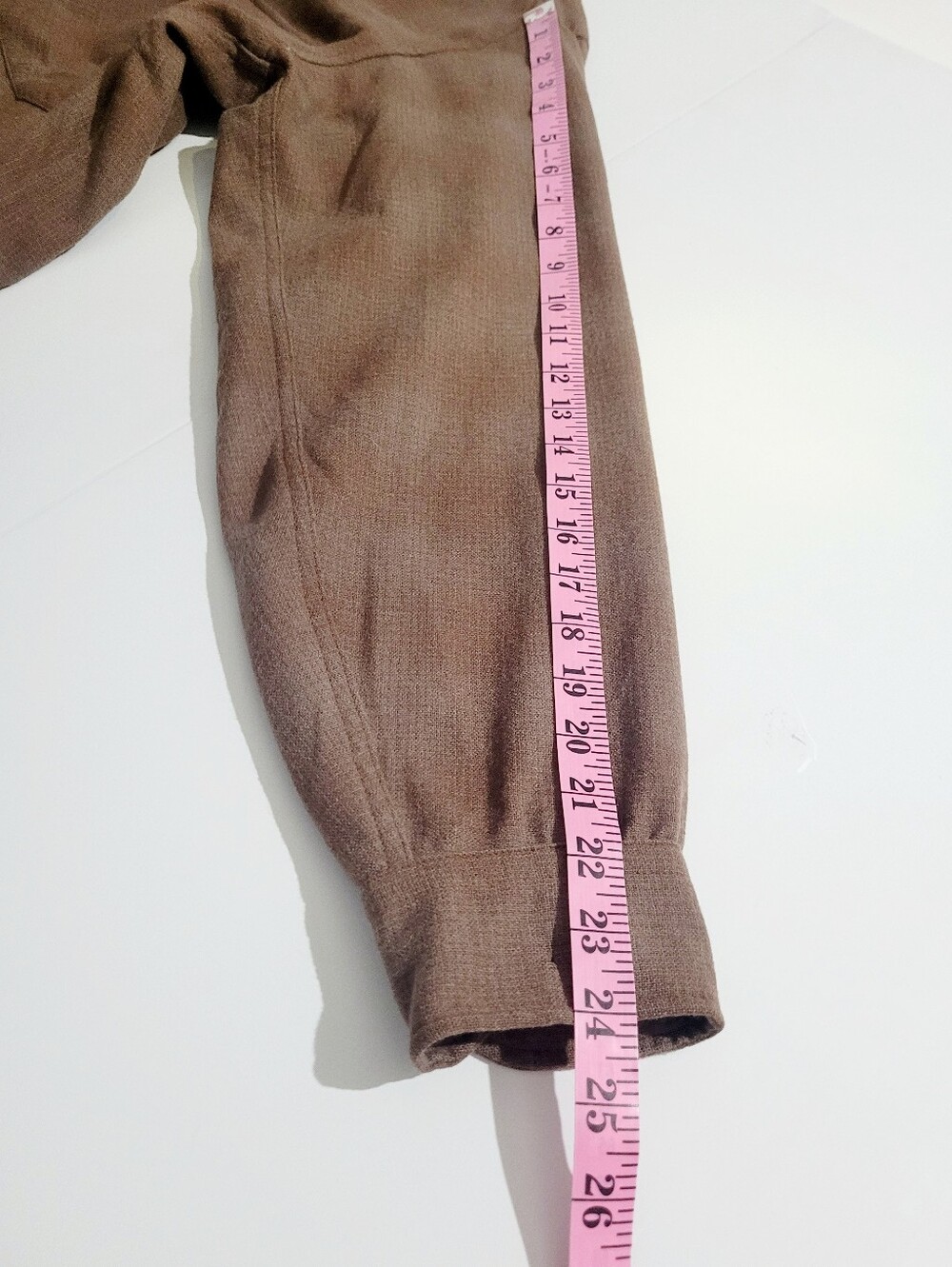 Vintage Pendleton Outdoors Man 100% Virgin Wool Shirt USA Made Brown Large - Picture 13 of 15